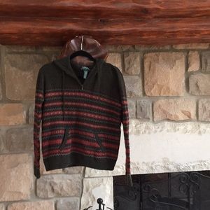 Hooded Lauren by Ralph Lauren wool sweater
